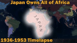 What if Japan owned all of Africa  Hoi4 Timelapse [upl. by Amir389]