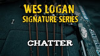 Wes Logan Signature Series Rods  74“ MH  ALL CHATTER  Crank Chatter Lipless [upl. by Donaugh]