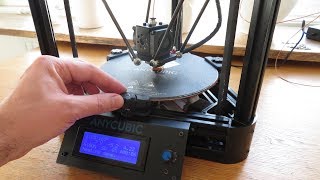 Super Easy CalibrationLeveling  for your Anycubic Kossel 3D printer [upl. by Missi]