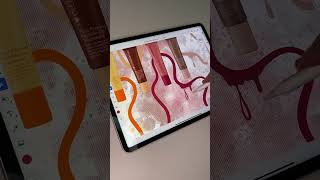 procreate drawingtablet art tablet illustration drawing shorts fyp viralvideo [upl. by Marlane]