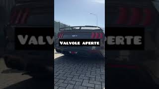 CATBACK sportivo con valvole per Mustang gt 500 [upl. by Emmey424]