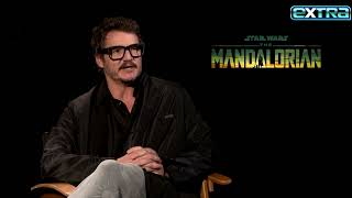 ‘The Mandalorian’ Pedro Pascal on Din Djarin amp Grogu’s Relationship in SEASON 3 Exclusive [upl. by Ulrich]