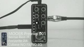 Mooer Micro Preamp Pedal No001 GasStation Based On Diezel Hagen 1080P [upl. by Atirat]