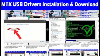 MTK USB Drivers Free install amp Download Windows 7 8 10 11 32bit amp 64bit [upl. by Emory]