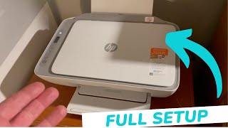 HP Deskjet Printer Full Setup Tutorial [upl. by Coraline]