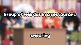 The group of weirdos in a restaurant  Gacha Demon Slayer  CONTAINS SWEARING [upl. by Yennej182]