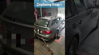 Chiptuning BMW E61 530d stage1 [upl. by Elatsyrc]