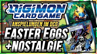 Easter Eggs im Digimon Card Game  Digimon Nostalgie [upl. by Oiliruam]