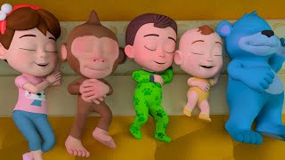 NEW Ten In The Bed Song 😴  5 Little Monkeys  more Sleepy Baby Songs amp Nursery Rhymes [upl. by Aviv]