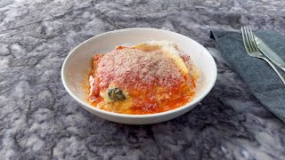 Lasagna with San Marzano tomatoes and fresh mozzarella [upl. by Josephina568]