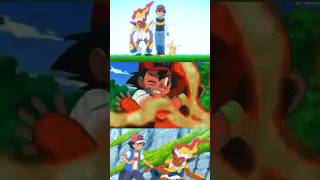 ash monferno evolution scence monferno evolve into infernape [upl. by Touber]