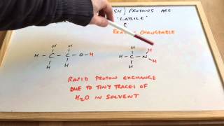 Proton NMR 5  Dealing with OH and NH protons [upl. by Johnston]