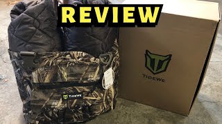 TideWe Breathable Insulated Chest Waders Review and Unboxing  TideWe Wader Review [upl. by Atikal]