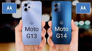 Motorola Moto G13 vs Motorola Moto G14 [upl. by Andria]