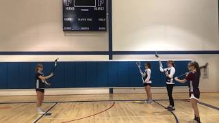 Quick Stick Lacrosse Drill  Indoor Drill Using Swax Lax Lacrosse Training Balls [upl. by Yzdnil621]