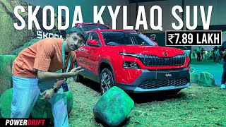 Skoda Launches Kylaq at ₹789 lakh  PowerDrift QuickEase [upl. by Anuaek]