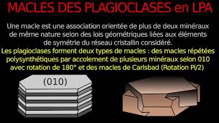 Plagioclases  Critères de reconnaissance en LPnA vs LPA SVT Hervé Kempf lycée de lElorn [upl. by Utimer743]