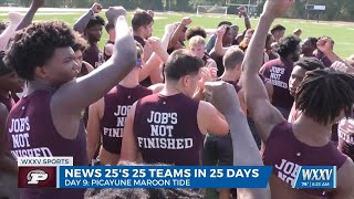 25 Teams in 25 Days Picayune Maroon Tide [upl. by Ayouqes266]