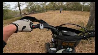 Brazos Valley OffRoad Ranch  November 1 2024  Husqvarna TE150i [upl. by Sotos178]