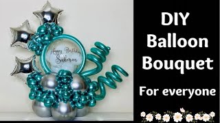 Birthday Balloon Bouquet Balloon ideasBalloon design [upl. by Fruma]