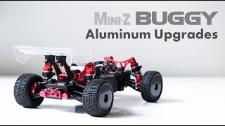 Kyosho MiniZ Buggy Brushless MB010VE 20 Aluminum Upgrades and Review [upl. by Margeaux]