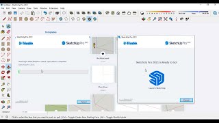 SketchUp Pro 2021 v2113320 x64 install  Design Master Rokon [upl. by Ahsikyt438]