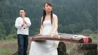 Tsuki no shizuku KunpuNote Koto and Shakuhachi Traditional Japanese musical instrument Wagakki [upl. by Ahtimat]