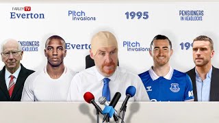 Sean Dyche unveils new Everton signings [upl. by Miner214]