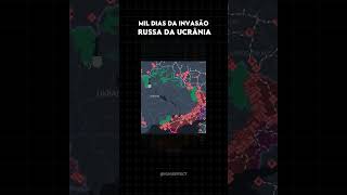 Mil dias da invasão russa da Ucrânia [upl. by Darill729]