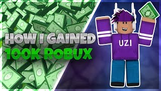 How I Got 100K Robux [upl. by Mast323]