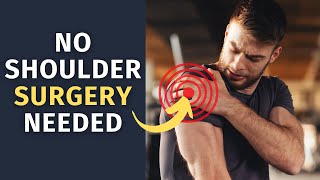 How to TREAT a Rotator Cuff Injury WITHOUT Surgery [upl. by Norraf]