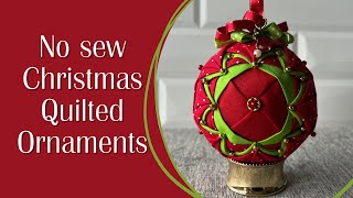 No Sew Christmas Ornaments [upl. by Noble868]