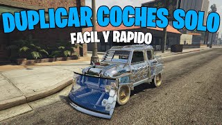 ¡AFTER PATCH DLC COMO DUPLICAR COCHES PLACAS LIMPIA SOLO SIN AYUDA MASIVO FACIL GTA V ONLINE [upl. by Natsyrk]