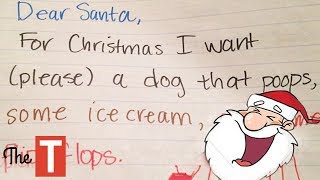 20 Most Hilarious Kids Christmas Wishes That Made Even SANTA Laugh [upl. by Tisbe657]