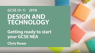 GCSE 91 Design and Technology  Getting ready to start your GCSE NEA [upl. by Ahsikit]