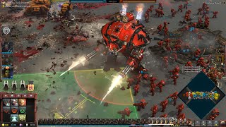 Space Marines vs Orks  No Limit Mod  Massive Battle  4K Quality  Warhammer 40K Dawn Of War 3 [upl. by Faruq]