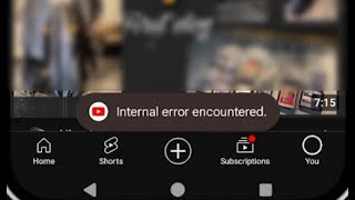 YouTube Newer Channel Cant Subscribe  internal error encountered [upl. by Niveek6]