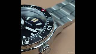 Aequorea Victoria Tritium Black Dial NH35 aquaticowatches divewatch watchfanatic [upl. by Greenquist]