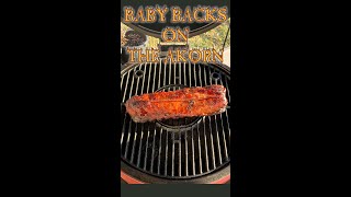 Baby Back Ribs on the Akorn chargriller akorn babybackribs [upl. by Seebeck]