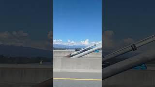 Crossing over Port Mann Bridge [upl. by Aziar]