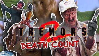 Tremors 2 Aftershocks 1996  DEATH COUNT [upl. by Einhorn]