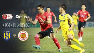 HIGHLIGHTS SLNA  CAHN  quotNGƯỜI HÙNGquot VIỆT ANH quotTUẦN TRĂNG MẬTquot KÉO DÀI  VLEAGUE 202324 [upl. by Elman]