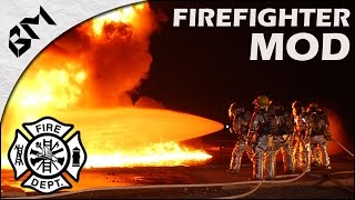 GTA 5  Firefighter Mod  INCENDIE INGÉRABLE  4x4 Pompiers [upl. by Oman920]