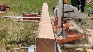 offgrid log to lumber with Norwood PM14 sawmill [upl. by Rehpotsirhcnhoj]