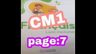 citronnelle CM1 livret dactivités page  7 [upl. by Cadman]