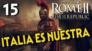 AUGE DE ROMA cap 15 Roma no se hizo en un día Total War ROME 2  RISE OF THE REPUBLIC 🔴 DIRECTO [upl. by Suissac]