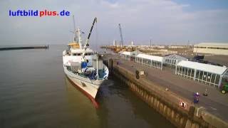 Die neue MS HELGOLAND vor Cuxhaven [upl. by Holcomb]