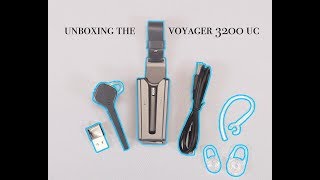 Unboxing the Plantronics Voyager 3200 UC [upl. by Yvonner]