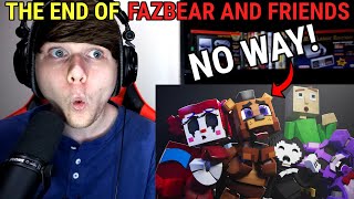 The END of Fazbear and Friends ZAMinationProductions REACTION [upl. by Gerrilee]