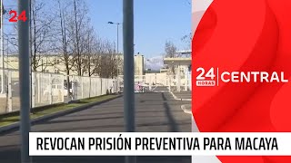 Revocan prisión preventiva para Eduardo Macaya  24 Horas TVN Chile [upl. by Thorman]